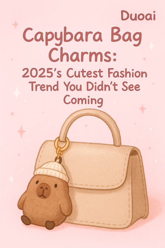Capybara-Bag-Charms-2025-s-Cutest-Fashion-Trend-You-Didn-t-See-Coming Duoai Plush