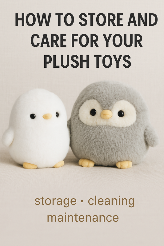 How to Store and Care for Your Plush Toys β Keep Them Soft & Safe