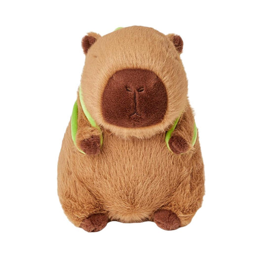 🐾 Duoai Capybara Plush – 9" & 13" Kawaii Soft Stuffed Animal with Turtle Backpack | Perfect Gift for Kids, Boys, Girls & Adults Duoai Plush