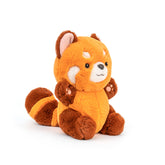 Duoai Red Panda Plush β Choose Round or Smiling Eyes, 9" & 13.7" Sizes Duoai Plush