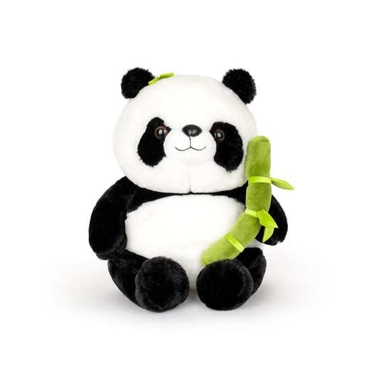 πΌ Duoai Panda Plush β 9"/13.7" Black & White Stuffed Animal Toy Duoai Plush