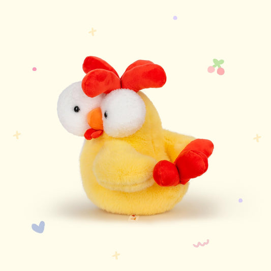 🐥 Duoai 8'' Chicken Stuffed Animal – Cute Yellow Plush Toy for Kids | Soft Stuffed Hen Gift for Boys & Girls Duoai Plush
