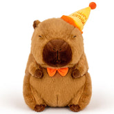 🎂 Duoai Birthday Capybara Plush – 9" & 13" Soft Stuffed Animal with Hat & Bow – Cute Gift for Kids’ Parties - Duoai Plush