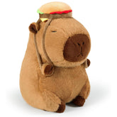 🍔 Duoai Capybara Plush with Hamburger Backpack – 9" & 13" Cute Stuffed Animal Toy Gift for Kids Duoai Plush