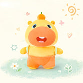 Duoai Official Lulu Capybara Backpack Plush Doll – Cute Cozy Stuffed Animal Birthday Gift