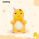 🥺 NAILONG Not-So-Tough Dragon Plush – 15.7" Embroidered Sad Face Stuffed Toy, Cute & Huggable Dino Gift Duoai Plush