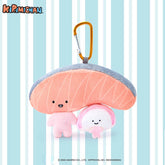 Duoai Official Kirimichan & Kamaboko-chan Plush Pendant β Kawaii Bag Charm, Adorable Gift for Girls