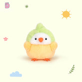 Duoai Original Cute Chick Plush Keychain β 3.9" Mini Backpack Charm, Creative Chicken Bag Pendant & Gift for Girls
