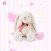 Duoai White Choco Bunny & Choco Bunny Plush β Heart Bunny Plush Toy, 25cm (9.8") / 35cm (13.8") Duoai Plush