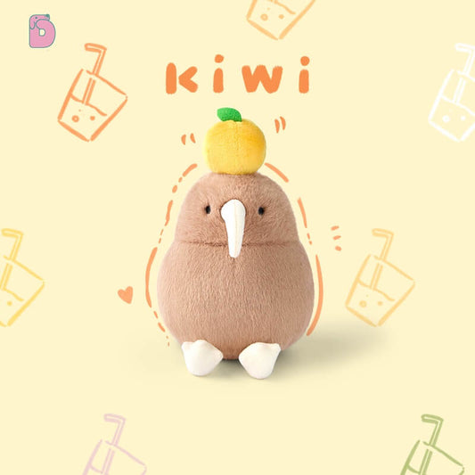 🥝 Duoai Original Kiwi Bird Plush – 4.7” Cute Mini Toy with Orange or Roadblock Hat Duoai Plush
