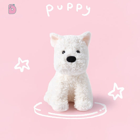 Duoai Westie Dog Plush – 8" Stuffed Puppy + 4.7" Keychain Set Duoai Plush