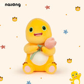 Duoai NaiLong Dragon Plush – 13.8" & 17.7" Cute Stuffed Toy with Heart or Flowers – Birthday Gift Duoai Plush