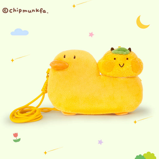 Duoai Honeybee Plush Crossbody Bag β Cute Bumblebee Plush Purse for Girls & Friends (17Γ23cm / 6.7Γ9") Duoai Plush