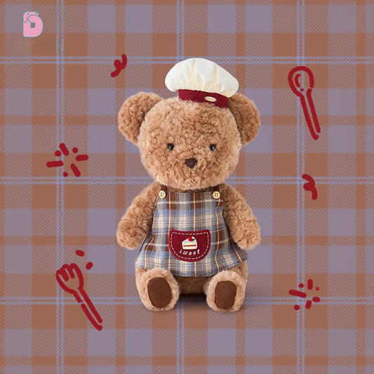 Duoai Original Chef Bear Plush β Cute Companion Teddy for Kids (28cm / 38cm) Duoai Plush