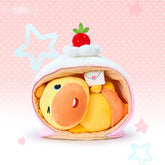 Duoai x Capybara Lulu Confession Plush Toy β Sweet Cake Stuffed Animal Gift