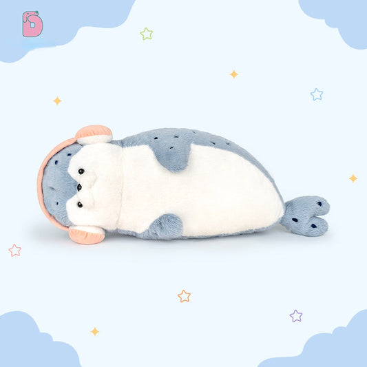 Duoai Giant Seal Plush β 27.5" Lying Hug Pillow in 6 Cozy Styles Duoai Plush