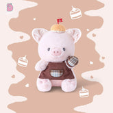 Duoai Original PINKY PIG SERIES Plush Toy β Soft Baker, Pastry Chef & Chef Pig Doll