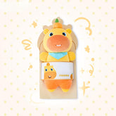 Duoai Γ Capybara Lulu Plush Wrist Rest Pillow β Cute Kawaii Desk Support Collection