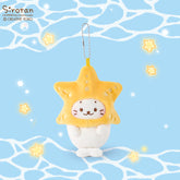 Duoai Γ Sirotan Ocean Series Plush Keychain β Cute Sea Animal Cat Bag Charm Kawaii Gift Collection
