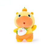 Duoai × Capybara Lulu Pufferfish Bag Plush – Adorable Capybara Gift