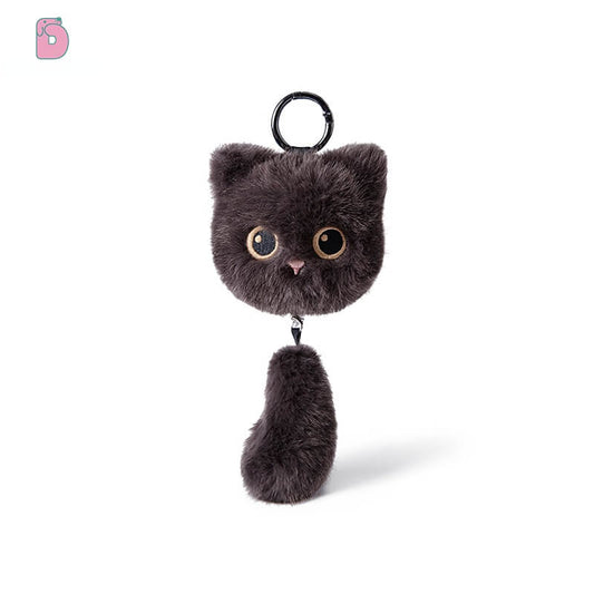 Duoai Cat Tail Plush Keychain – 5.9" Cute Bag Charm Duoai Plush