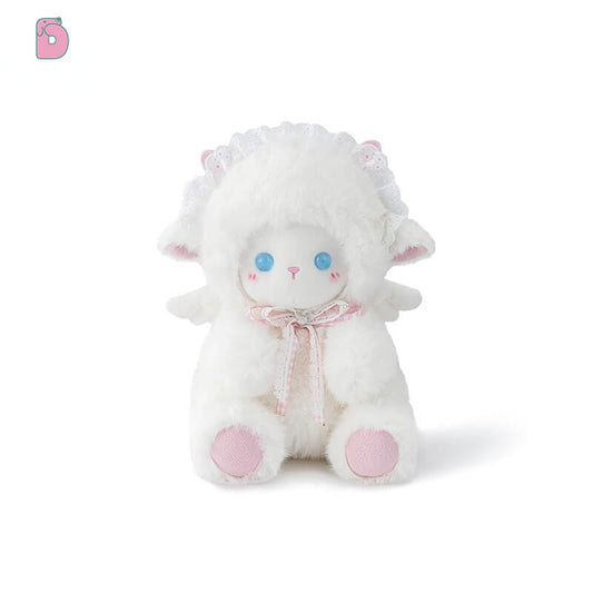 Duoai Angel Lamb Plush – Pink & Blue Sheep Toy, Soft Bedtime Plush 20cm (7.9") / 30cm (11.8") / 40cm (15.7") Duoai Plush