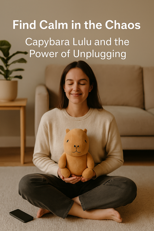 How-Capybara-Lulu-Helps-You-Unplug-and-Find-Peace-in-a-Digital-World Duoai Plush