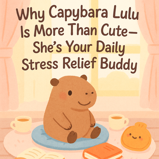Why-Capybara-Lulu-Is-More-Than-Cute-She-s-Your-Daily-Stress-Relief-Buddy Duoai Plush