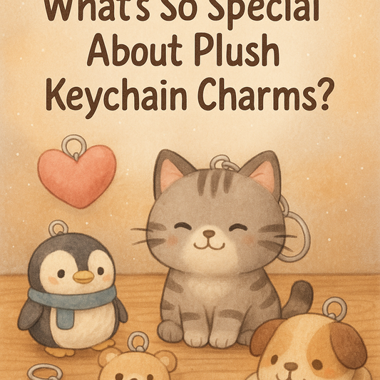 Why Plush Keychain Charms Are So Much More Than Just Cute