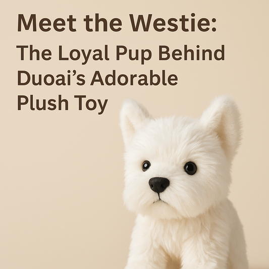 Meet the Westie: The Loyal Pup Behind Duoai’s Adorable Plush Toy