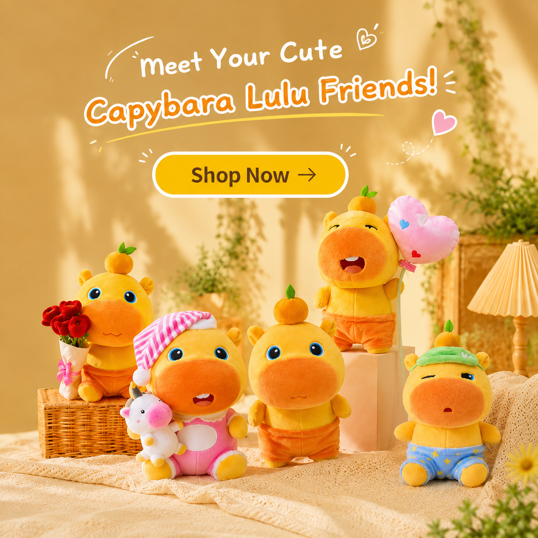 Duoai Plush Official Store | Cute Plush Toys, Gifts Full of Love and W
