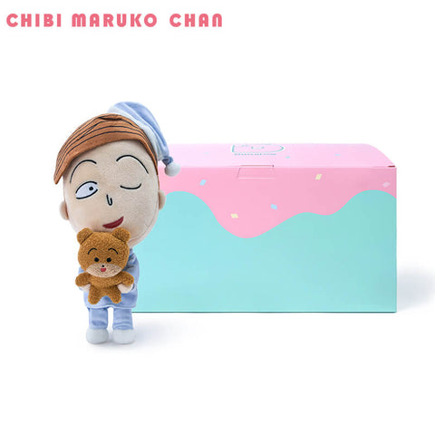 Duoai Official Chibi Maruko-chan Pajama Plush Doll – 10in Cute Anime Gift Toy