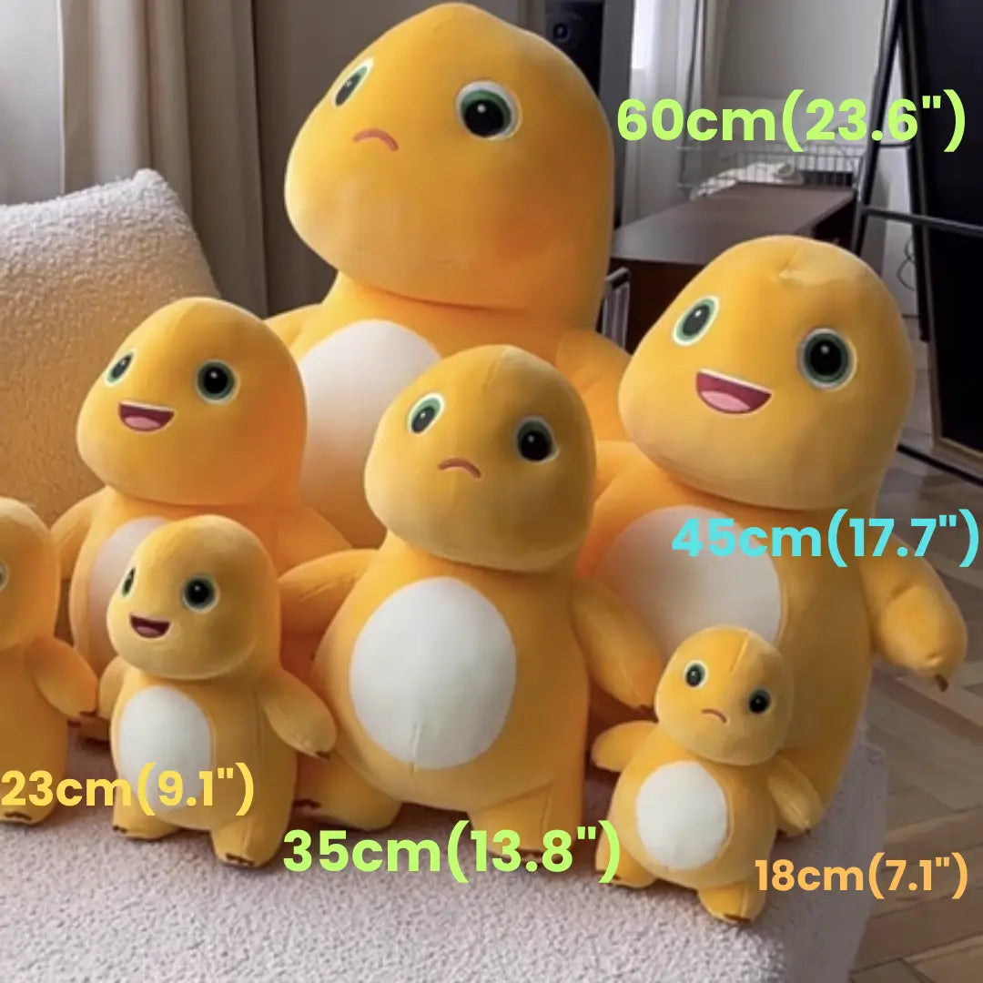 Duoai NAILONG – Baby Dino Plush in 5 Sizes + Free Keychain with 24" Duoai Plush