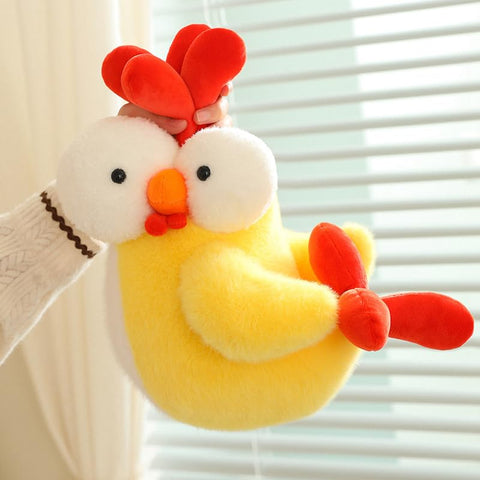🐥 Duoai 8'' Chicken Stuffed Animal – Cute Yellow Plush Toy for Kids | Soft Stuffed Hen Gift for Boys & Girls Duoai Plush
