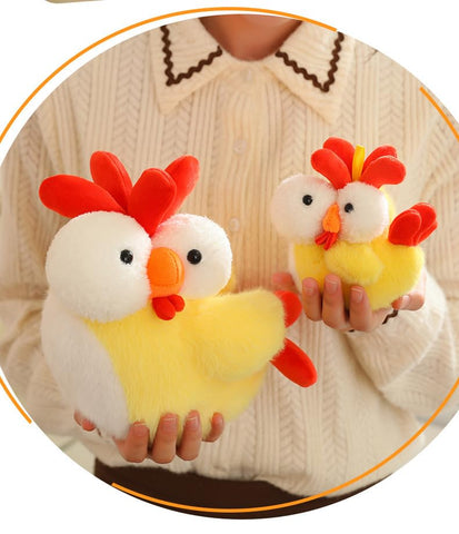 🐥 Duoai 8'' Chicken Stuffed Animal – Cute Yellow Plush Toy for Kids | Soft Stuffed Hen Gift for Boys & Girls Duoai Plush