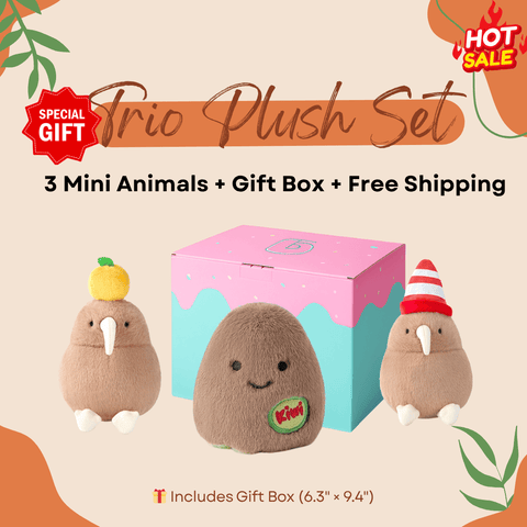 Duoai 3-Piece Bird Plush Gift Set – Mini Cute Birds in Gift Box ($29.99 Bundle) Duoai Plush