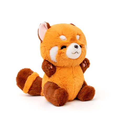 Duoai Red Panda Plush – Choose Round or Smiling Eyes, 9" & 13.7" Sizes Duoai Plush