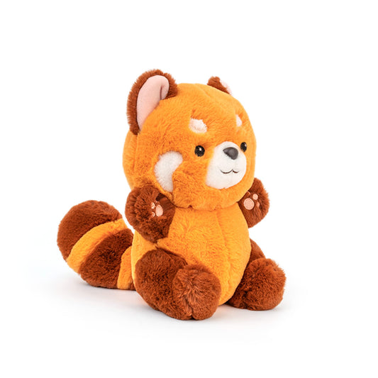 Duoai Red Panda Plush – Choose Round or Smiling Eyes, 9" & 13.7" Sizes Duoai Plush