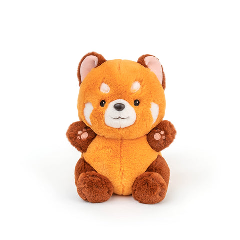 Duoai Red Panda Plush – Choose Round or Smiling Eyes, 9" & 13.7" Sizes Duoai Plush