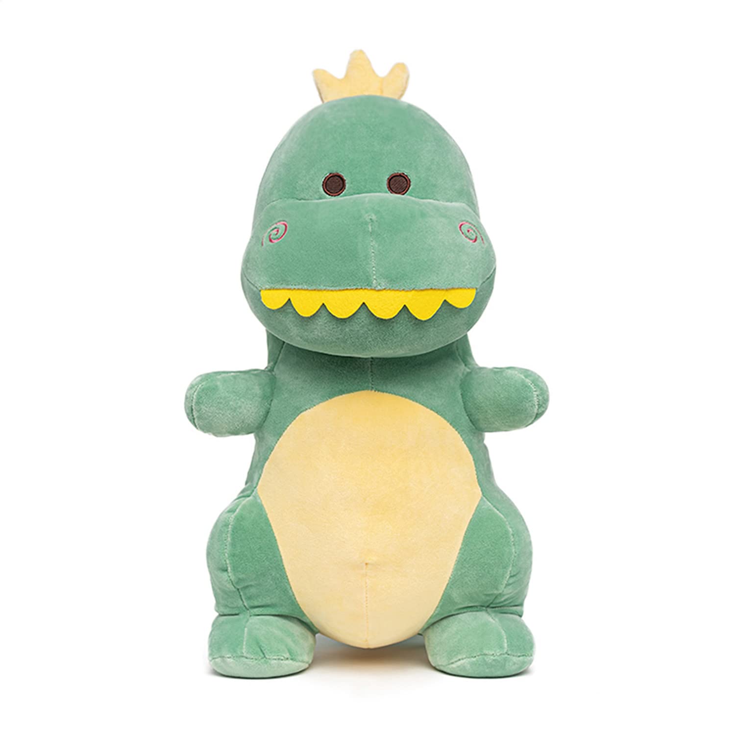 Duoai Dino Plush Toy – 12 Inch Soft Stuffed Dinosaur, Cute Plushie Gift for Kids, Boys & Girls (Green) Duoai Plush