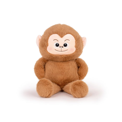 Duoai Cute Monkey Plush – 10.5" Soft Stuffed Animal with Banana for Kids - Duoai Plush
