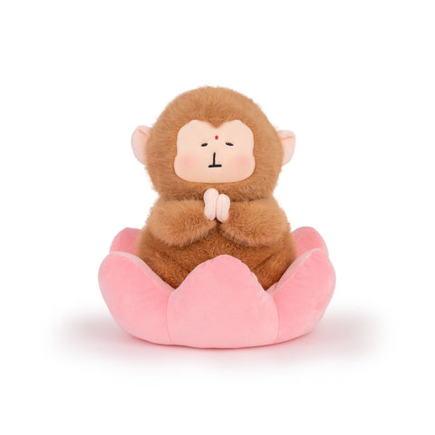 Duoai Cute Monkey Plush – 10.5" Soft Stuffed Animal with Banana for Kids - Duoai Plush