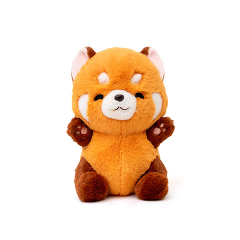 Duoai Red Panda Plush – Choose Round or Smiling Eyes, 9" & 13.7" Sizes Duoai Plush