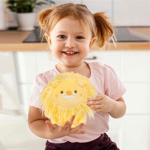 🦁 Duoai Lion Stuffed Animal – 8" Cute Yellow Plush Toy | Small Stuffed Lioness Gift for Kids, Babies & Animal Lovers - Duoai Plush