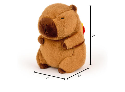 🍔 Duoai Capybara Plush with Hamburger Backpack – 9" & 13" Cute Stuffed Animal Toy Gift for Kids Duoai Plush