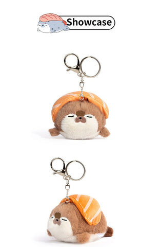 🎐 Duoai Sushi Otter Keychain – 11cm Plush Charm for Bags & Gifts (1pc / 3pc Gift Box) Duoai Plush