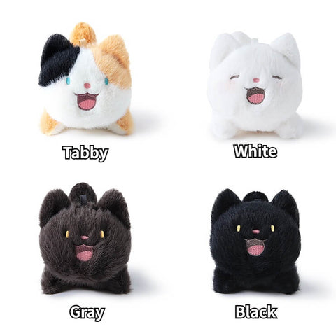 Duoai Mini Cat Plush Charm – Original Design Cat Keychain for Bags & Backpacks Duoai Plush