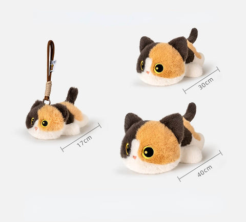 Duoai Original Cat Plush – Black, Calico & Siamese Gifts Duoai Plush