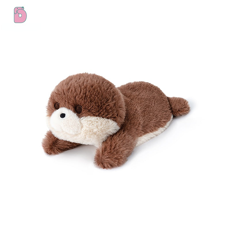 🐘 Duoai Original Plush — Elephant, Seal, Piglet, Dinosaur, Otter, Platypus, Mouselet — 21 cm (8.3") Cozy Lying Plush Gift Duoai Plush
