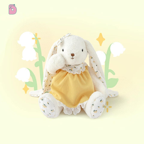Duoai Original — “NONO the Bunny” Pastoral Plush | 30 cm / 11.8" & 16 cm / 6.3" | Gift Box Option Duoai Plush